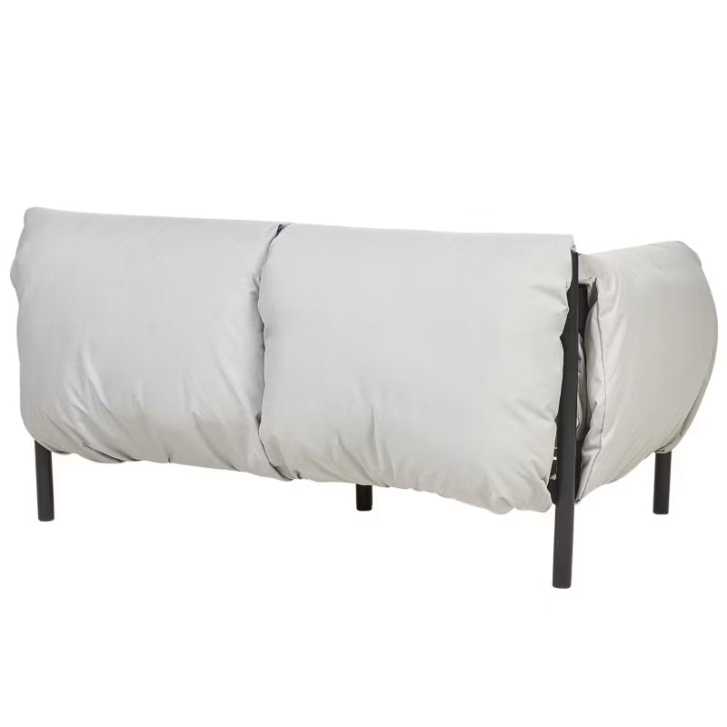 Havesofa Esperia 2-Personers Grå Aluminium