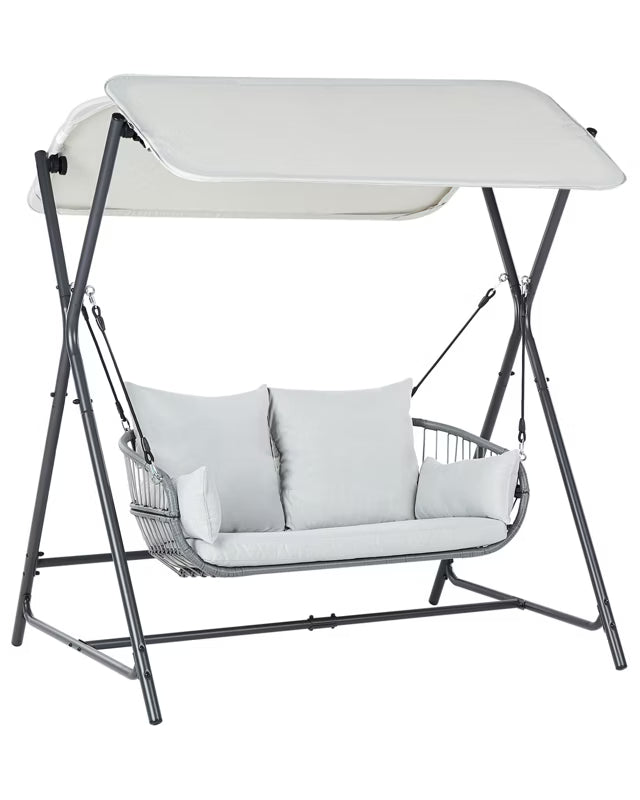 Havesofa Fiastra 170x140 cm Grå