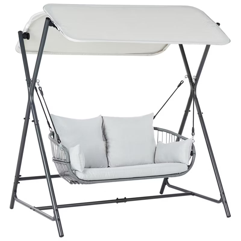Havesofa Fiastra 170x140 cm Grå