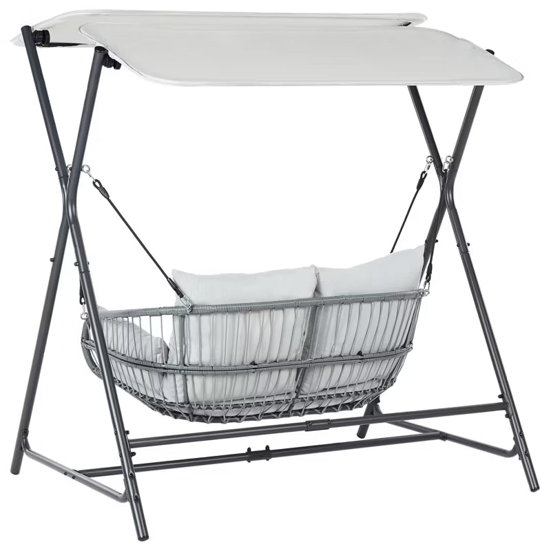 Havesofa Fiastra 170x140 cm Grå