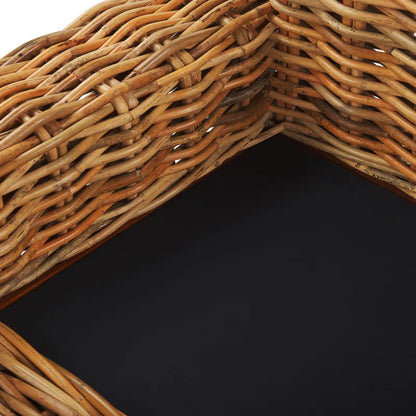 Havesofa Forli 3-Personers Natur Rattan Brun