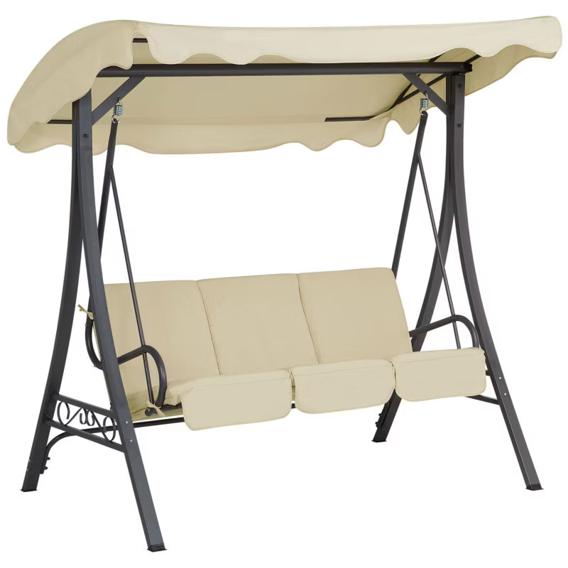 Havesofa Garbo 185x110x184 cm Beige