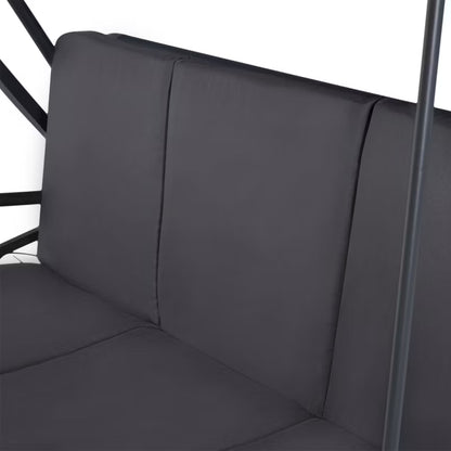 Havesofa Garbo 185x110x184 cm Mørkegrå