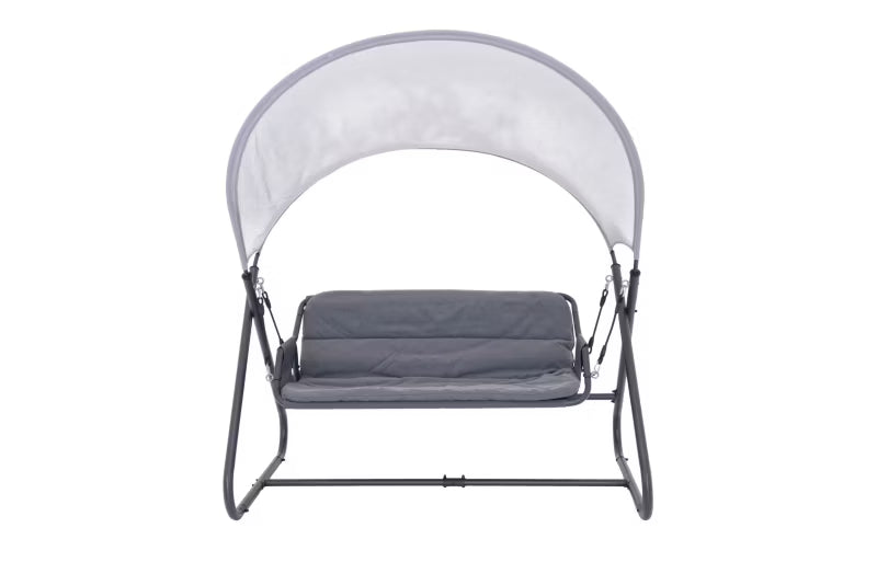 Havesofa Gynge 3-Personers 187x163x150 cm Grå