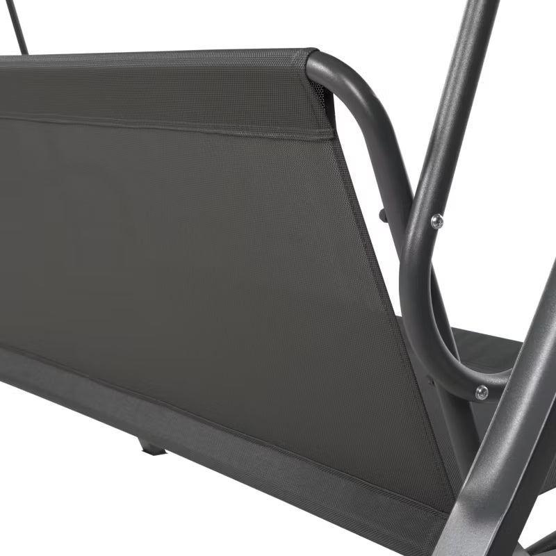 Havesofa Gynge Garbo 185x110x184 cm Mørkegrå