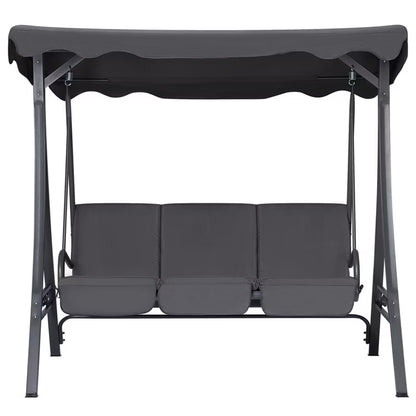 Havesofa Gynge Garbo 185x110x184 cm Mørkegrå