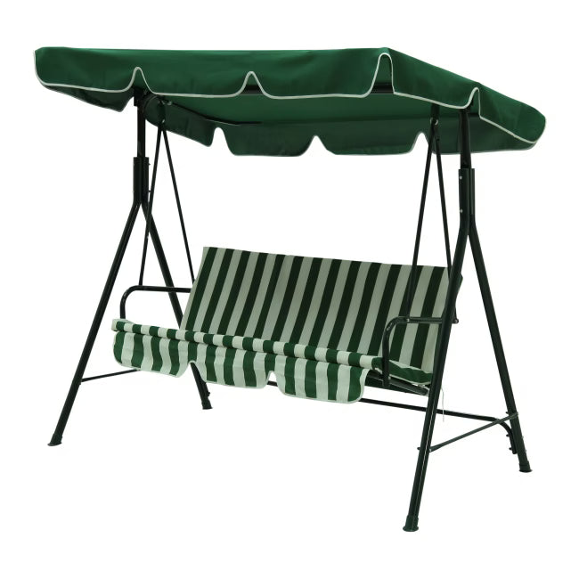 Havesofa Gyngestativ 106x151 cm Grøn