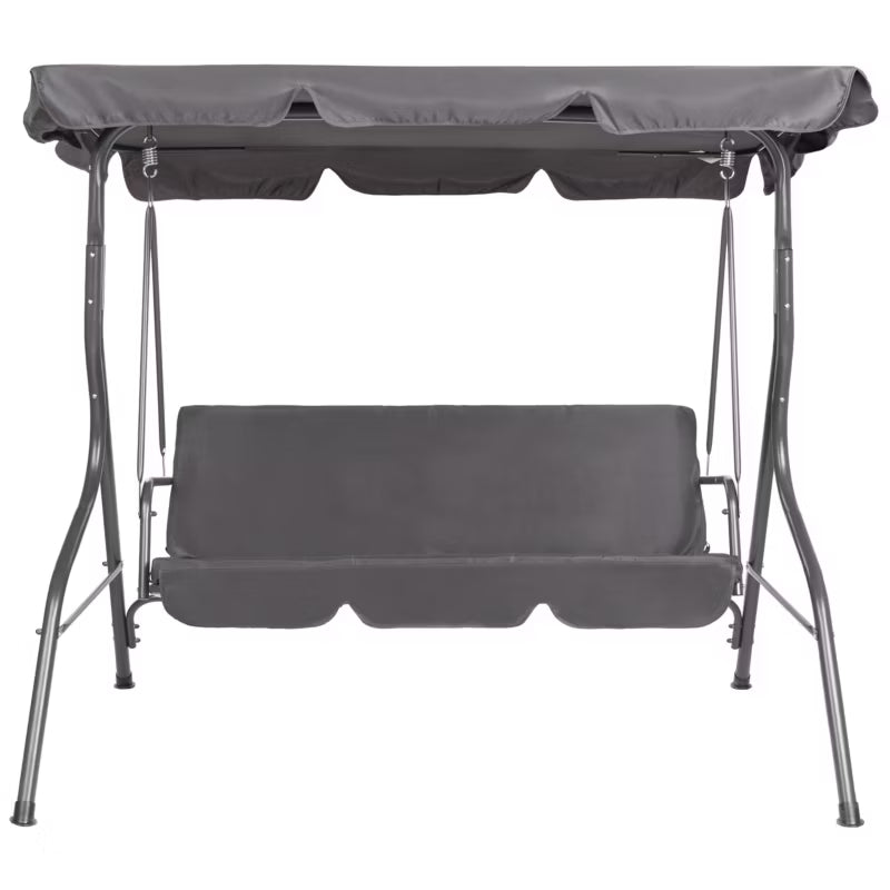 Havesofa Gyngestativ Chaplin 174x118 cm Mørkegrå