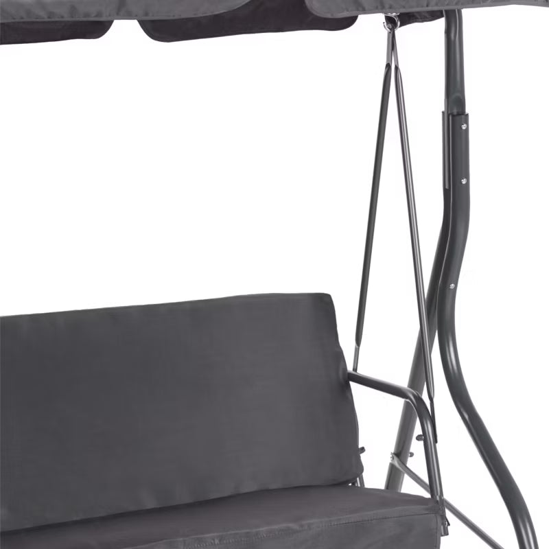 Havesofa Gyngestativ Chaplin 174x118 cm Mørkegrå