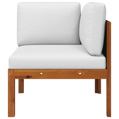 Havesofa Hjørnemodul Akacie 65x65 cm Brun