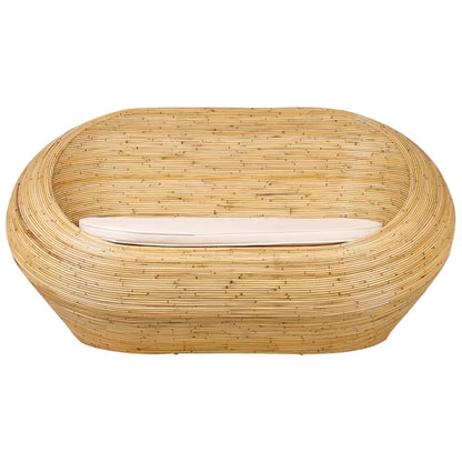 Havesofa Maiori 2-Personers Rattan Natur