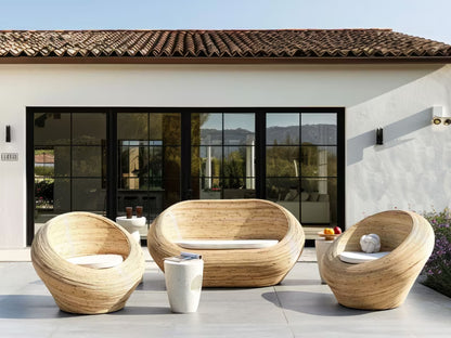 Havesofa Maiori 2-Personers Rattan Natur