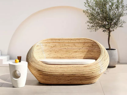 Havesofa Maiori 2-Personers Rattan Natur