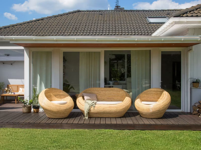 Havesofa Maiori 2-Personers Rattan Natur