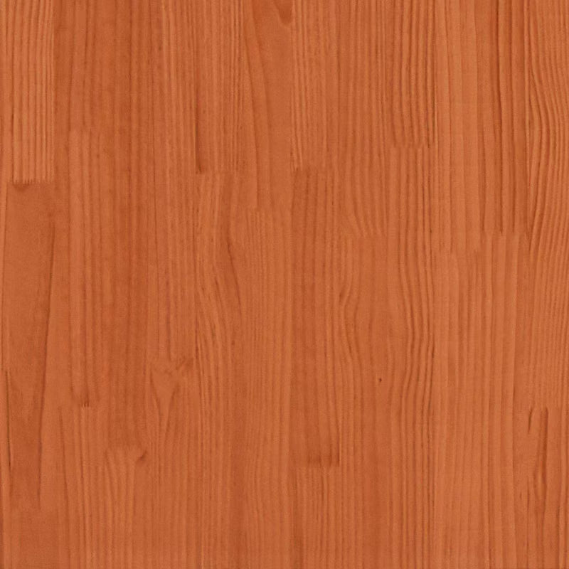 Havesofa Modul 61x60,5 cm Brun Fyrretræ med Hynder