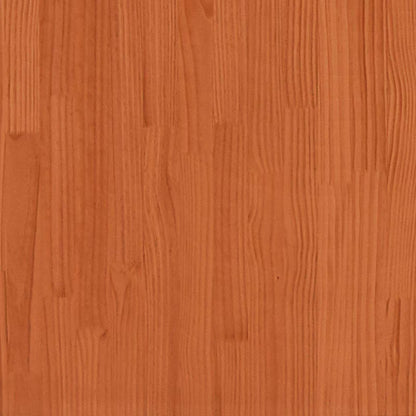 Havesofa Modul 61x60,5 cm Brun Fyrretræ med Hynder