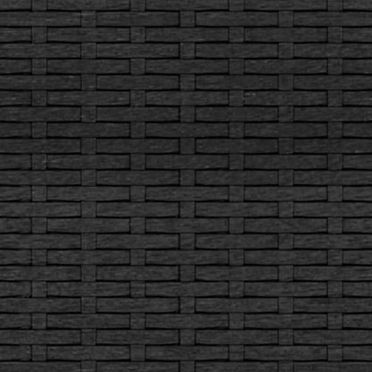 Havesofa Modul Poly疏rattan 54x63 cm Sort 2 Stk.