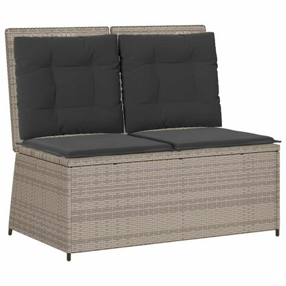 Havesofa Poly挖掘 110x67 cm Grå WM-3394472