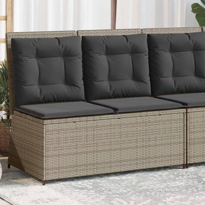 Havesofa Poly挖掘 110x67 cm Grå WM-3394472