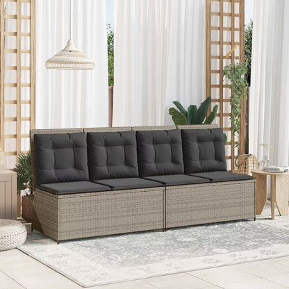 Havesofa Poly挖掘 110x67 cm Grå WM-3394472
