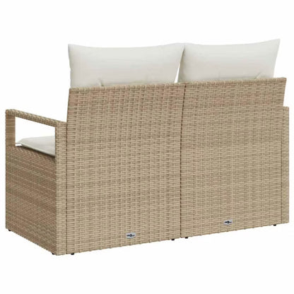 Havesofa Poly挖掘rattan 120x62 cm Beige