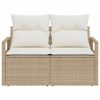 Havesofa Poly挖掘rattan 120x62 cm Beige