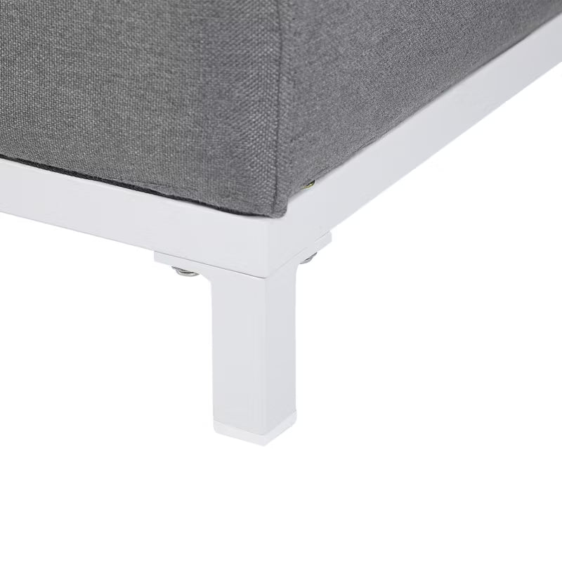 Havesofa Rovigo 2-Personer 182x84 cm Grå