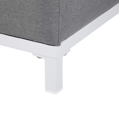 Havesofa Rovigo 2-Personer 182x84 cm Grå