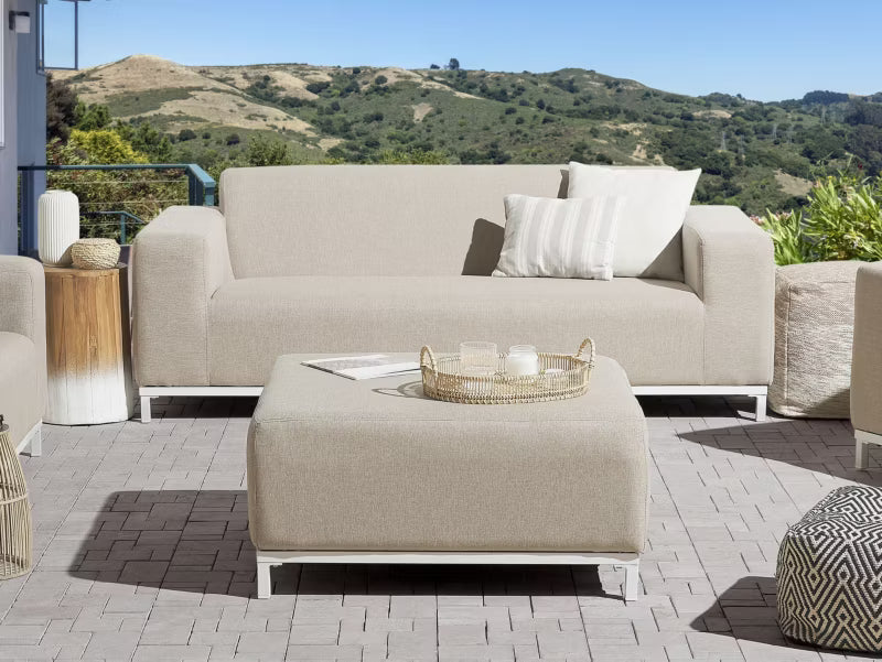 Havesofa Rovigo 2-Personers 186x84 cm Beige