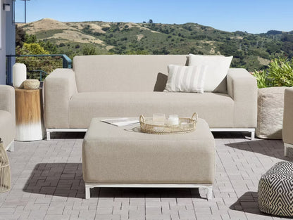 Havesofa Rovigo 2-Personers 186x84 cm Beige