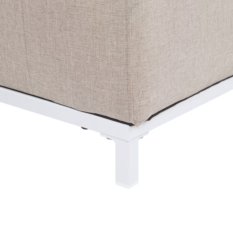 Havesofa Rovigo 2-Personers 186x84 cm Beige