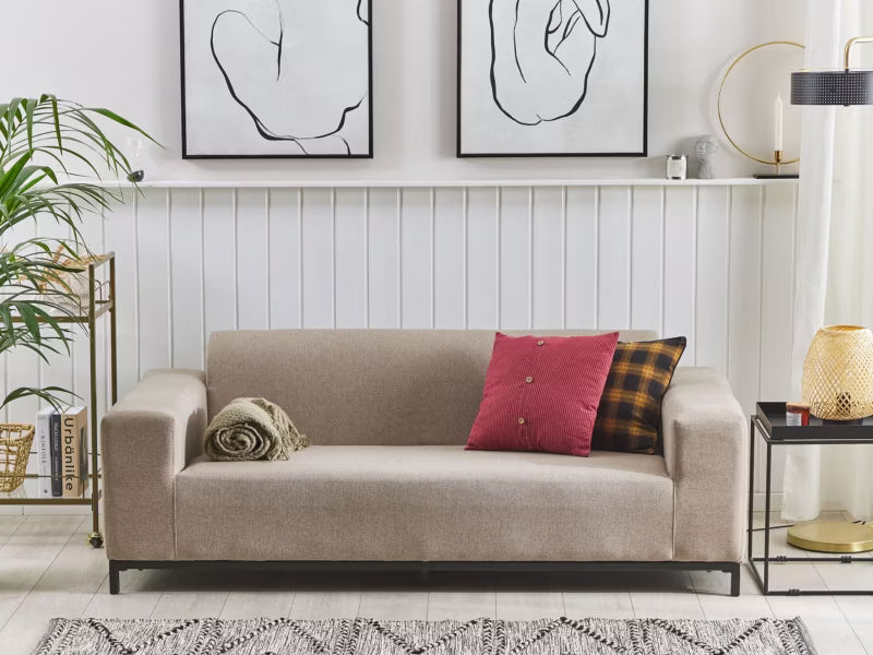 Havesofa Rovigo 2-Personers 186x84 cm Beige