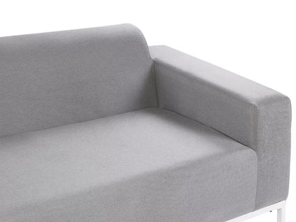 Havesofa Rovigo 2-Personers Lysegrå