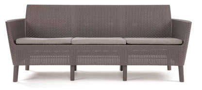 Havesofa Salemo 187x67x76 cm Cappuccino