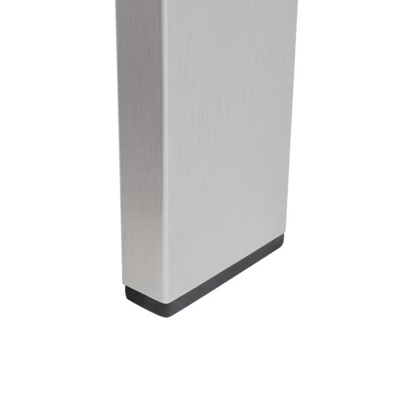 Havesofa Salerno 142 cm Grå Aluminium