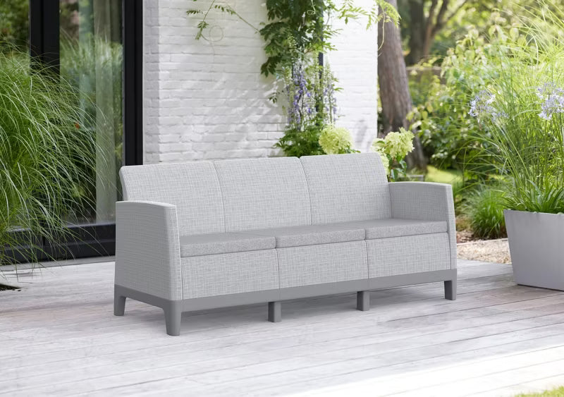 Havesofa Scandi Forma 3-Personers Grå