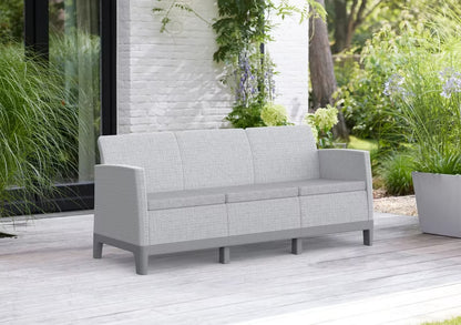 Havesofa Scandi Forma 3-Personers Grå