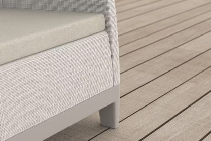 Havesofa Scandi Forma 3-Personers Oat med Hynder
