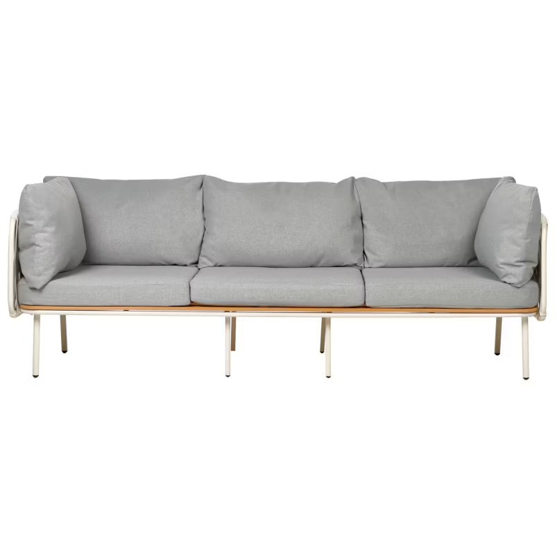 Havesofa Senise 3-Personer 225x60 cm Grå