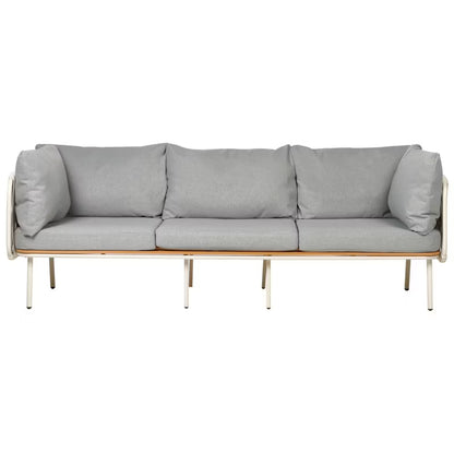 Havesofa Senise 3-Personer 225x60 cm Grå
