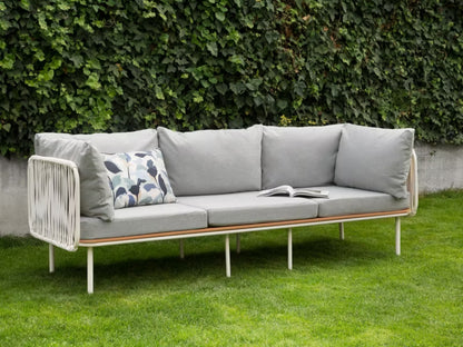 Havesofa Senise 3-Personer 225x60 cm Grå