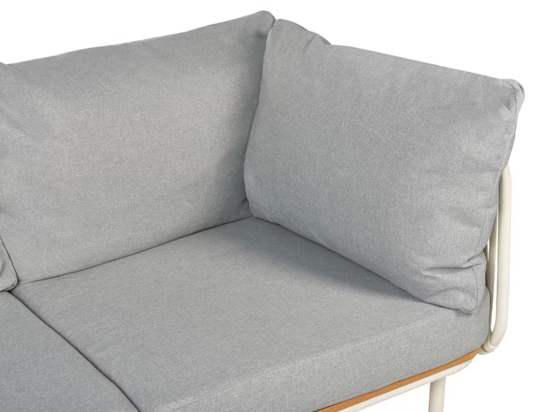 Havesofa Senise 3-Personer 225x60 cm Grå