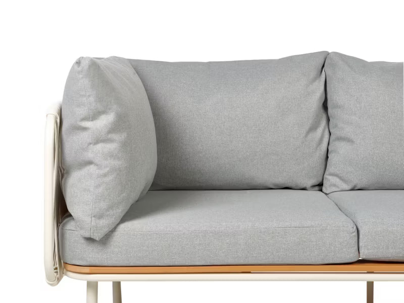 Havesofa Senise 3-Personer 225x60 cm Grå