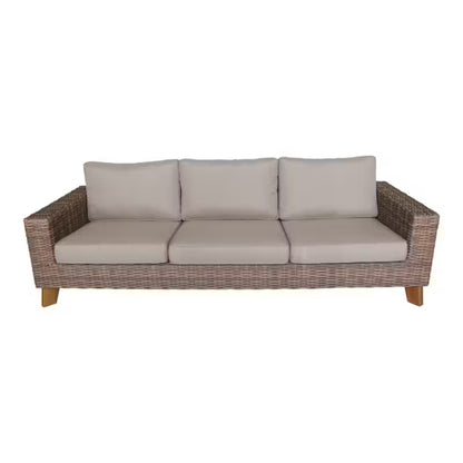 Havesofa Takutea 3-Personers 246x89 cm Brun