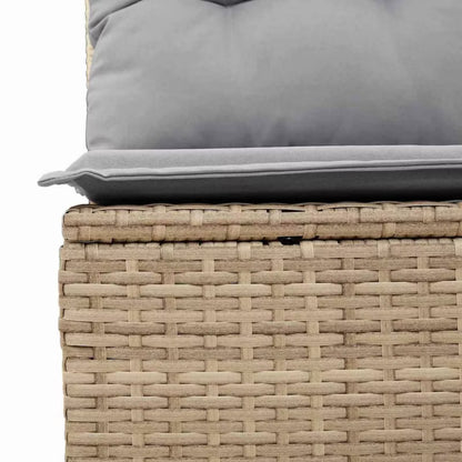 Havesofa Technorattan Beige med Hynder