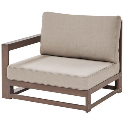 Havesofa Timor 184x75 cm Mørkebrun Akacietræ
