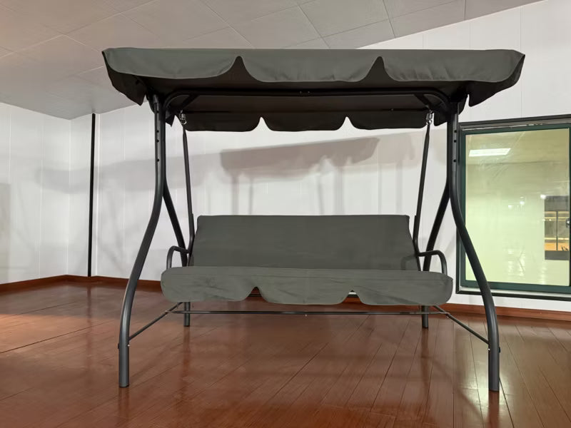 Havesofa Tokio 194x120x167 cm Antracitgrå