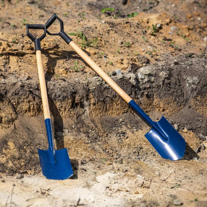 Havespade 122 cm med Træskaft Metal