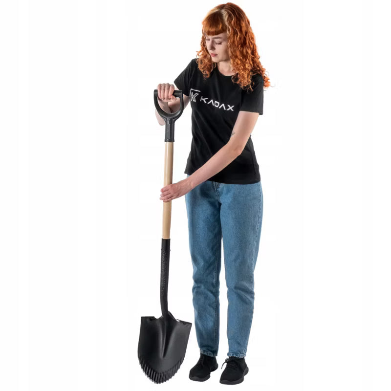 Havespade 130 cm Stål med Tænder