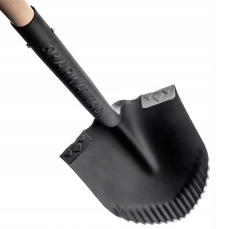 Havespade 130 cm Stål med Tænder